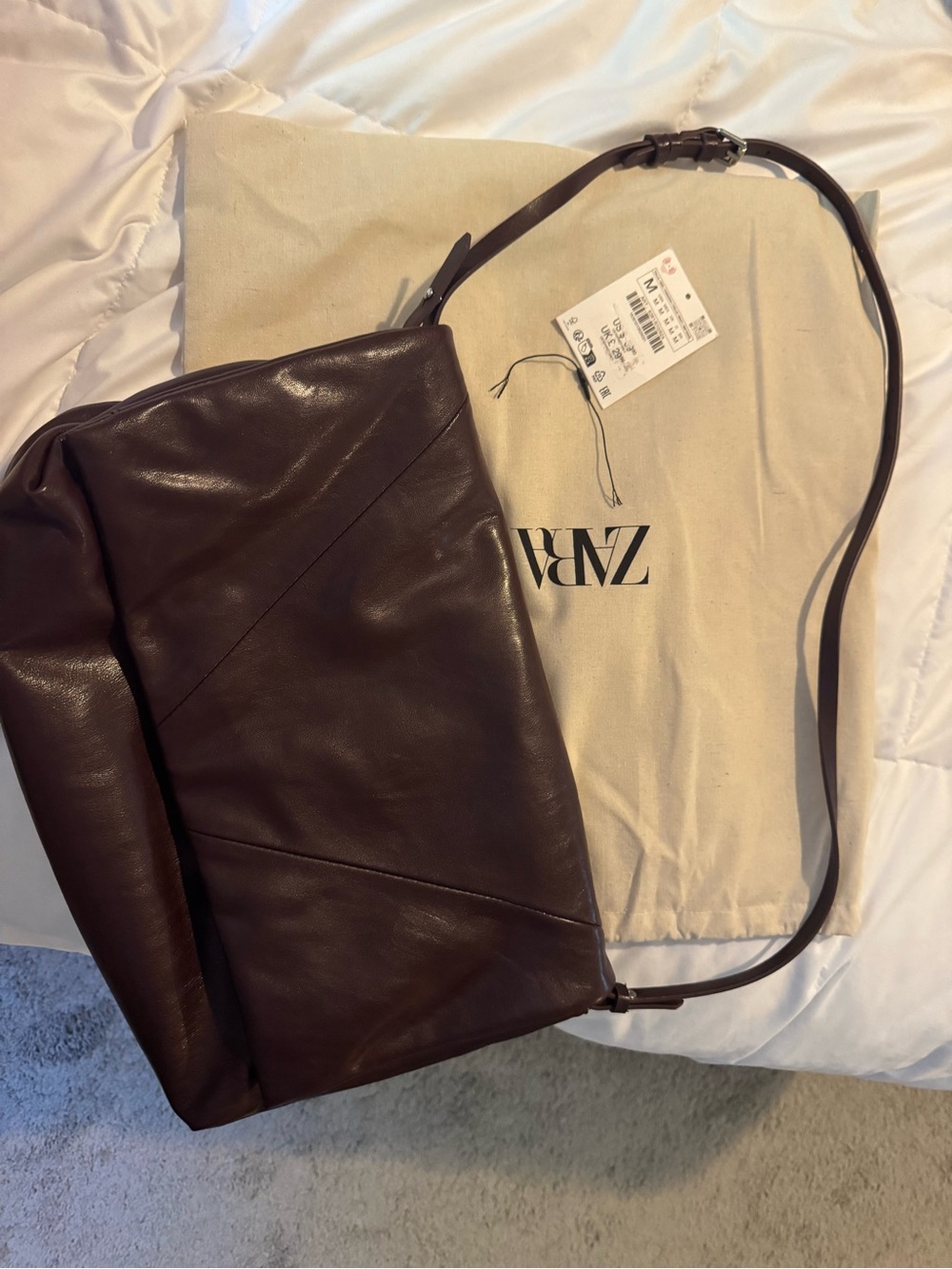 ZARA women’s  Brown shoulder bag